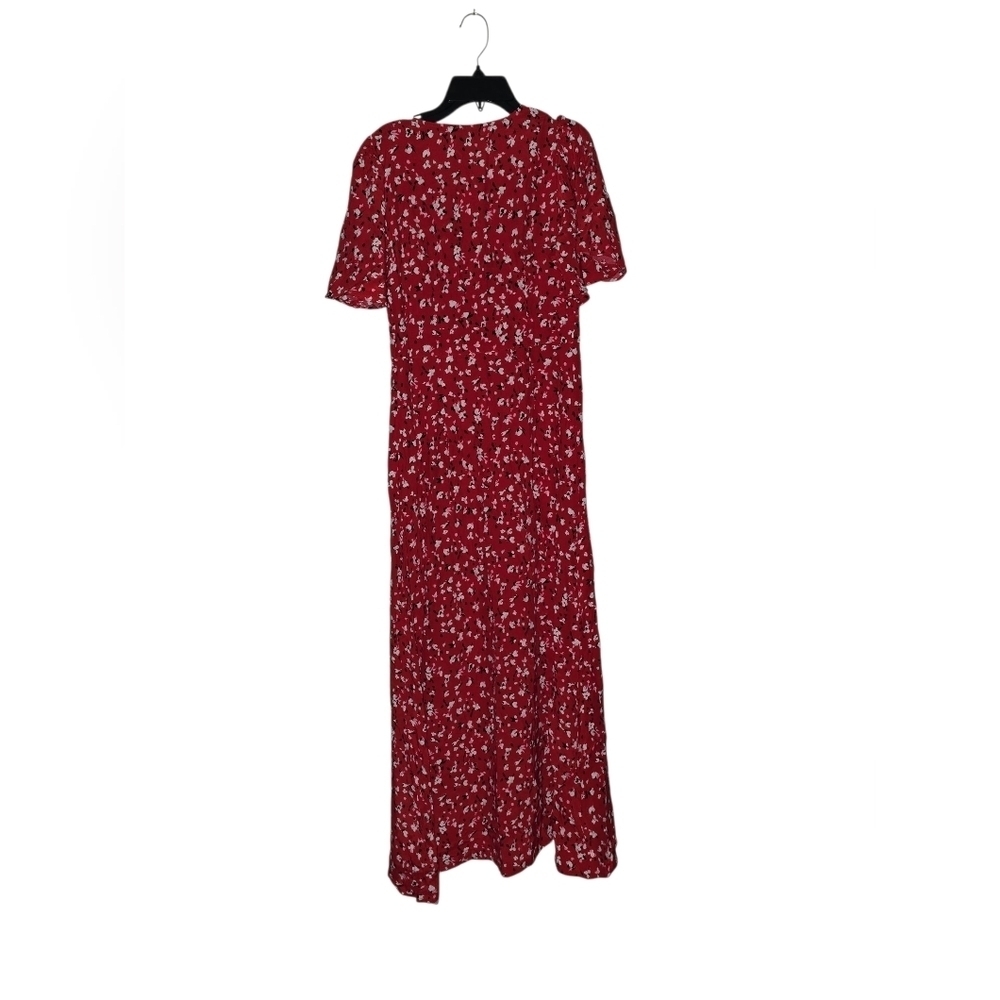 Womens A New Day Red Flutter Sleeve Maxi Dress, Size 4, NWT!!! - Picture 2 of 3